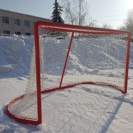 Ворота хоккейные под эластичные фиксаторы 183х122см