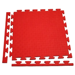 Мат-пазл красный