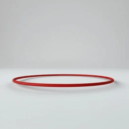 Обруч гимнастический стальной 90см 900г