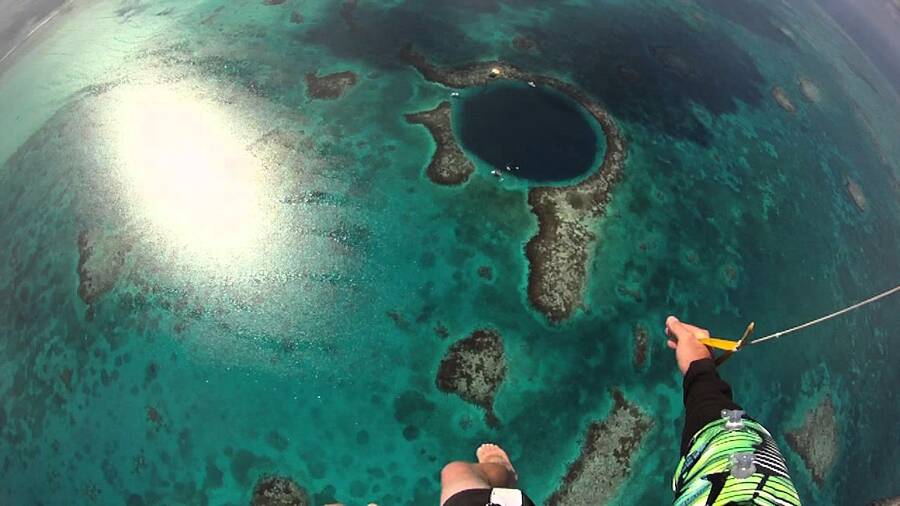 Самый высокий прыжок над морем, фотография к факту